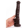 Hung System Gode Kenny Hung System 24 x 4.5 cm Marron